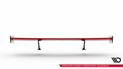 Carbon Spoiler With Internal Brackets Uprights + LED BMW 3er / M3 Coupe E92