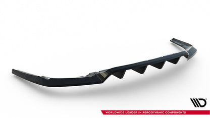 Mittlerer Cup Diffusor DTM Look Heck Ansatz für Maserati Levante GT Mk1 Facelift schwarz Hochglanz