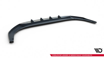 Front Ansatz V.5 für VW Golf GTI / GTE / R-Line Mk8 Facelift schwarz Hochglanz