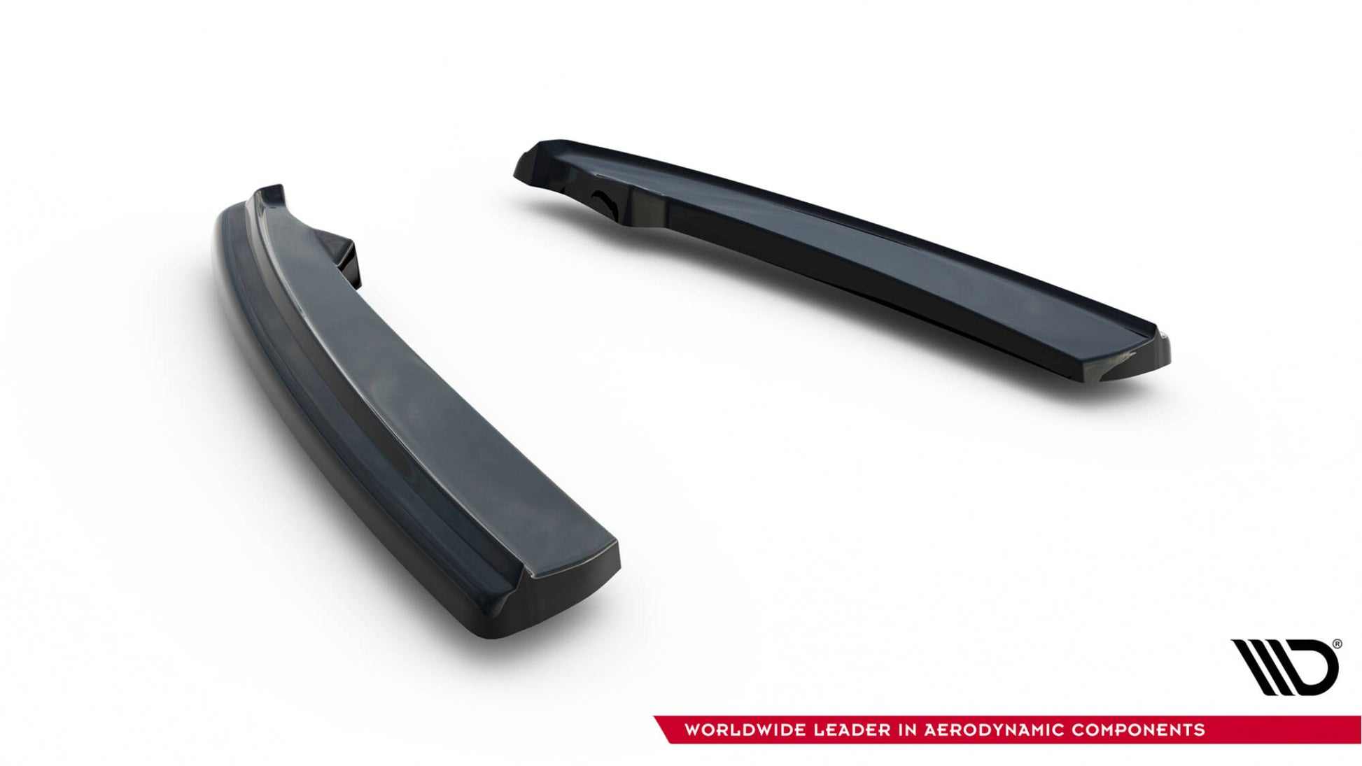 Heck Ansatz Flaps Diffusor für Lexus LC 500 schwarz Hochglanz