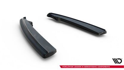 Heck Ansatz Flaps Diffusor für Lexus LC 500 schwarz Hochglanz