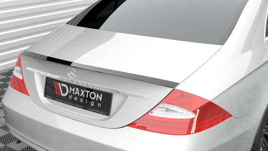 Spoiler CAP für Mercedes-Benz CLS C219 schwarz Hochglanz