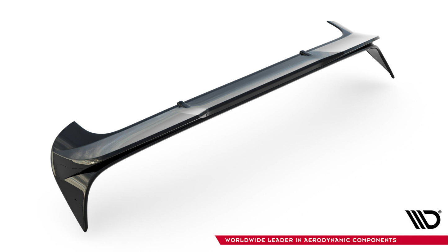 Höher Spoiler CAP 3D für Porsche Macan GTS Mk1 Facelift 2 schwarz Hochglanz