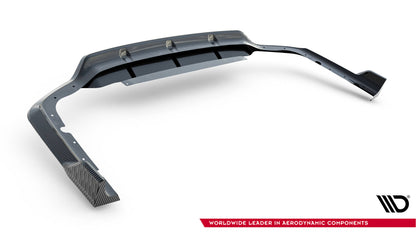 Prepreg Carbon Fiber Diffusor Heck Ansatz für BMW X7 M-Paket G07 Facelift