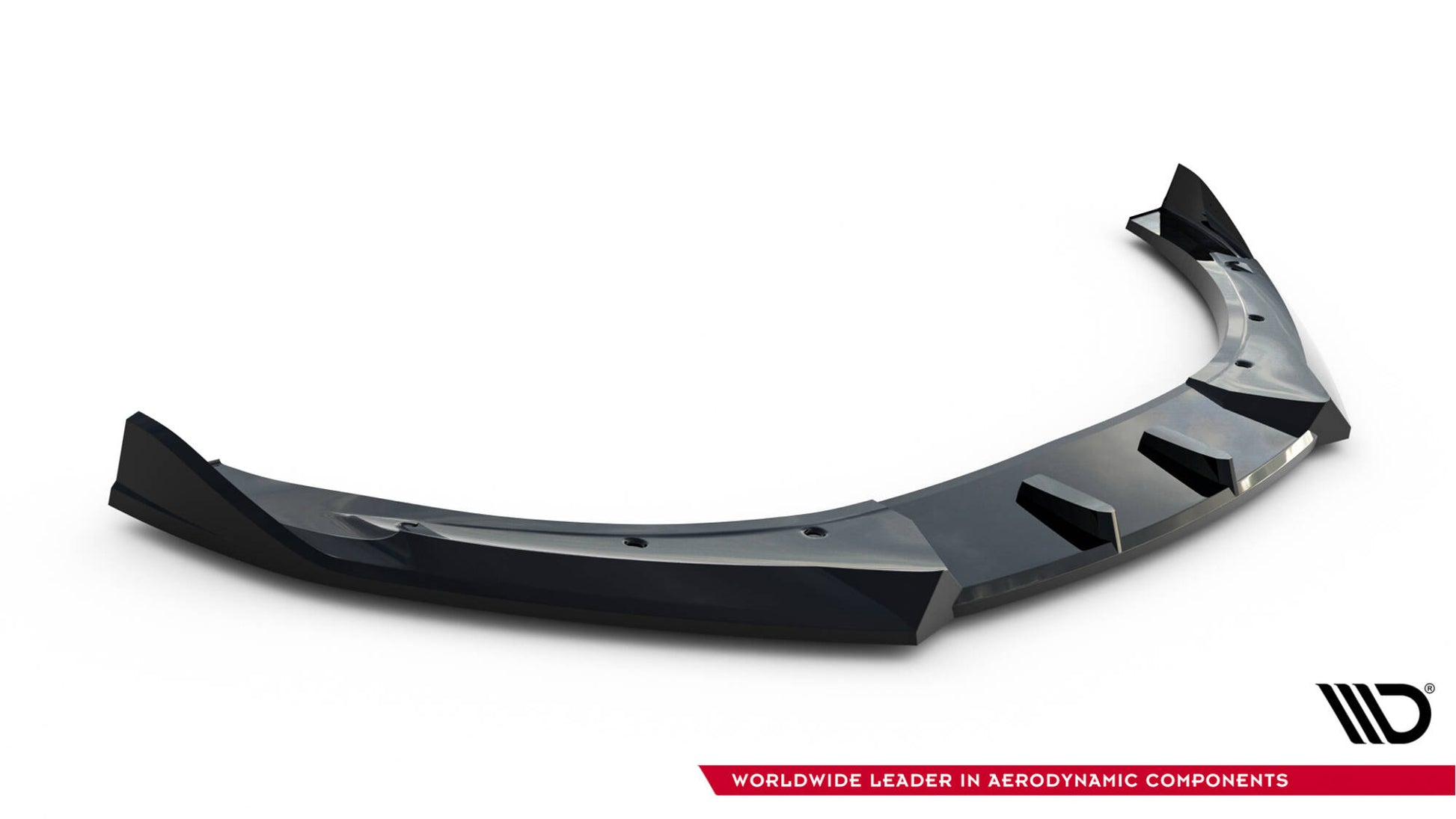 Front Ansatz V.3 für Audi TT S / TT S-Line 8J Facelift schwarz Hochglanz