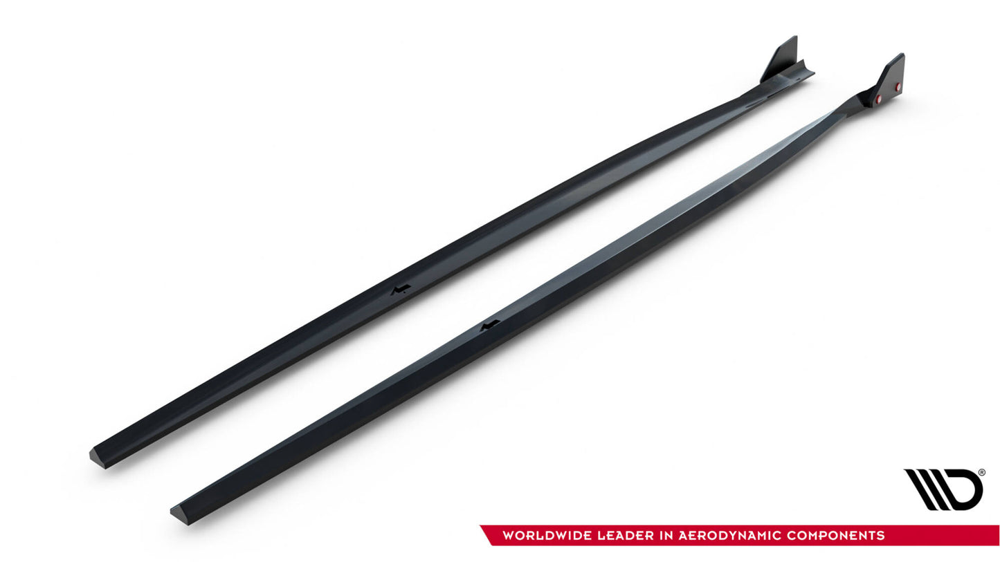 Seitenschweller Ansatz für V.4 + Flaps BMW 1er M-Paket / M140i F20 Facelift