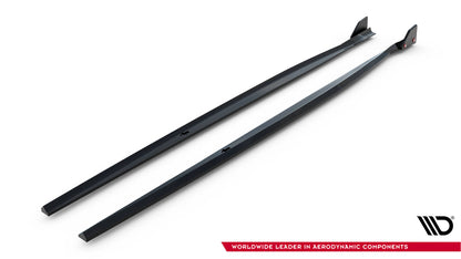 Seitenschweller Ansatz für V.4 + Flaps BMW 1er M-Paket / M140i F20 Facelift
