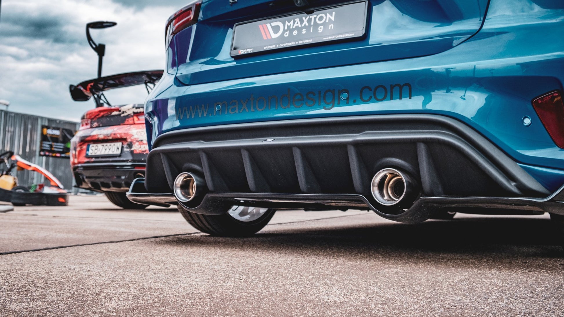Heck Diffusor Ford Focus Hatchback St-line Mk4