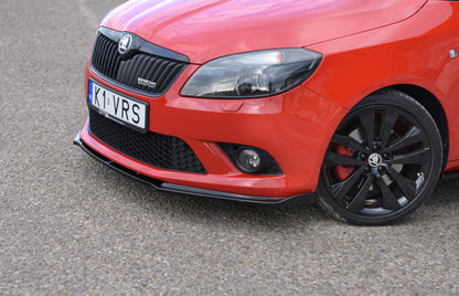 Front Ansatz für Skoda Fabia RS Mk2 schwarz matt