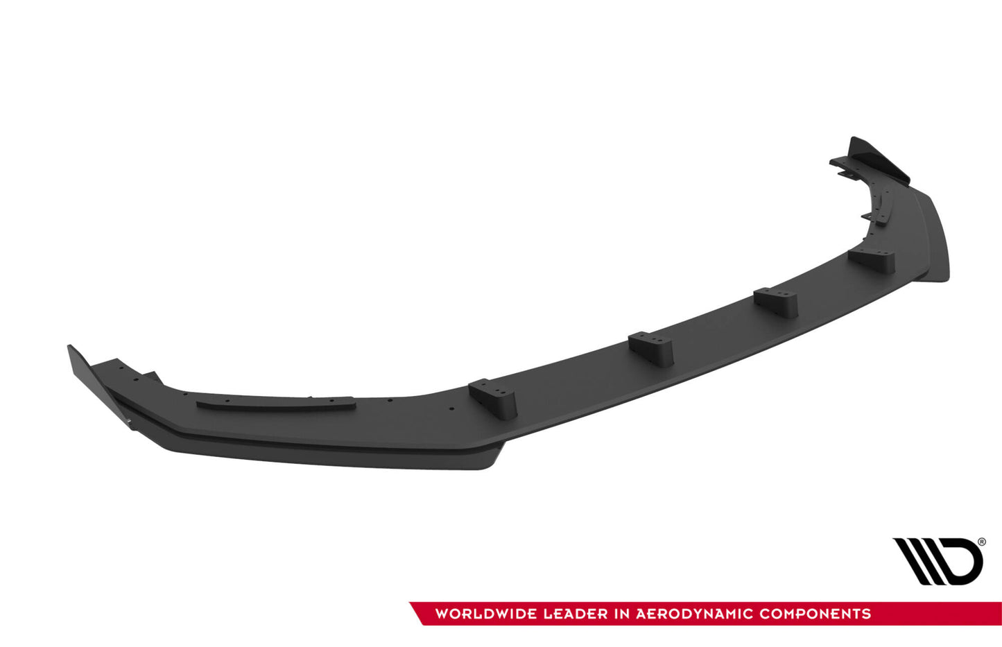 Street Pro Front Ansatz für +Flaps für + Flaps Audi A5 F5 Facelift schwarz Hochglanz