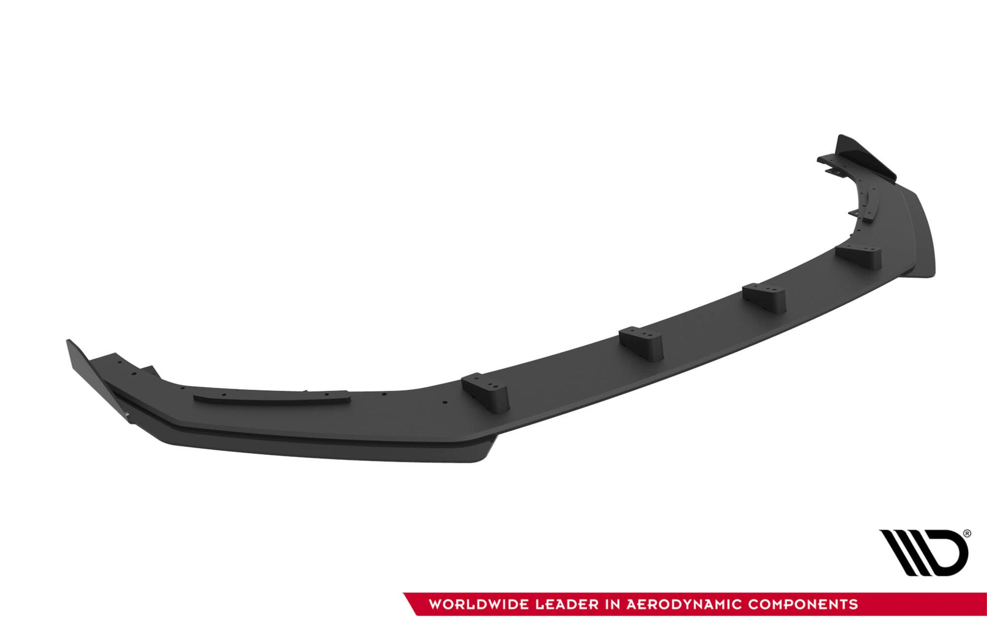 Street Pro Front Ansatz für +Flaps für + Flaps Audi A5 F5 Facelift schwarz Hochglanz