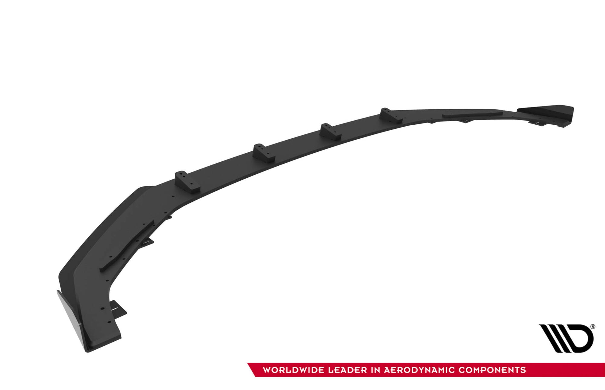 Street Pro Front Ansatz für +Flaps für + Flaps Audi A5 F5 Facelift schwarz Hochglanz