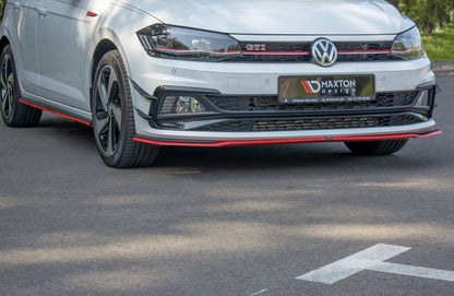 Front Ansatz V.2 für VW POLO MK6 GTI Carbon Look