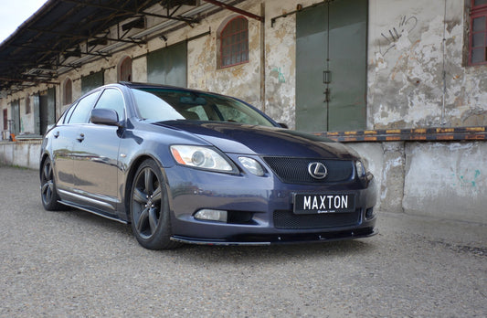 Front Ansatz V.1 für LEXUS GS MK.3  schwarz Hochglanz