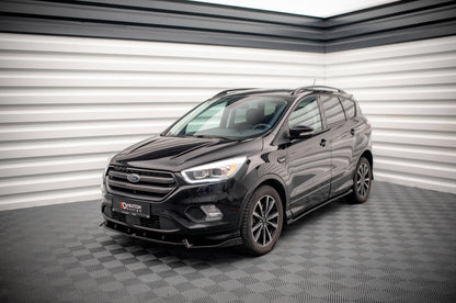Seitenschweller Ansatz für Ford Escape ST-Line Mk3 schwarz Hochglanz