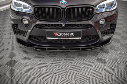 Front Ansatz V.2 für BMW X5 M F85 / X6 M F86 schwarz Hochglanz