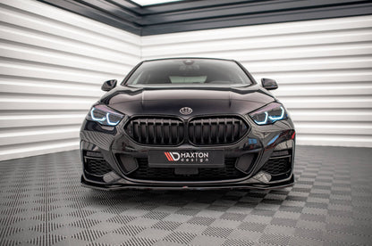 Front Ansatz V.3 für BMW 2 Gran Coupe M-Paket / M235i F44 schwarz Hochglanz