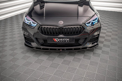 Front Ansatz V.2 für BMW 2 Gran Coupe M-Paket / M235i F44 schwarz Hochglanz