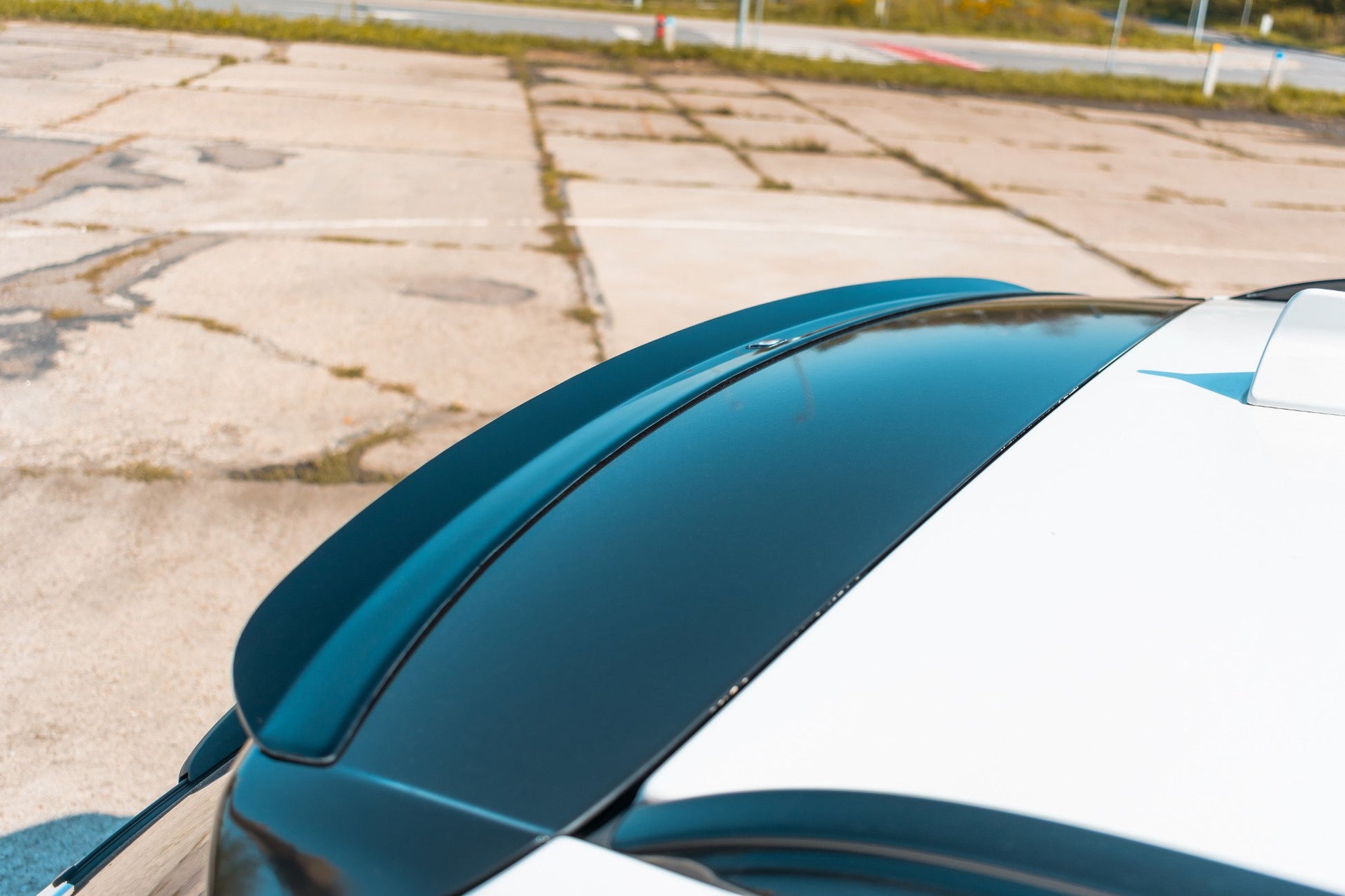 Spoiler CAP für BMW X3 F25 M-Paket Facelift  schwarz matt