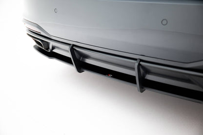Street Pro Heckschürze + Flaps für Audi A5 F5 Facelift schwarz Hochglanz