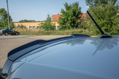 Spoiler CAP für VW Polo GTI / R-line Mk6 schwarz Hochglanz