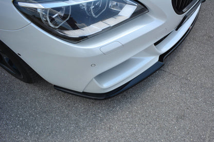 Front Ansatz für BMW 6er Gran Coupé M Paket schwarz Hochglanz
