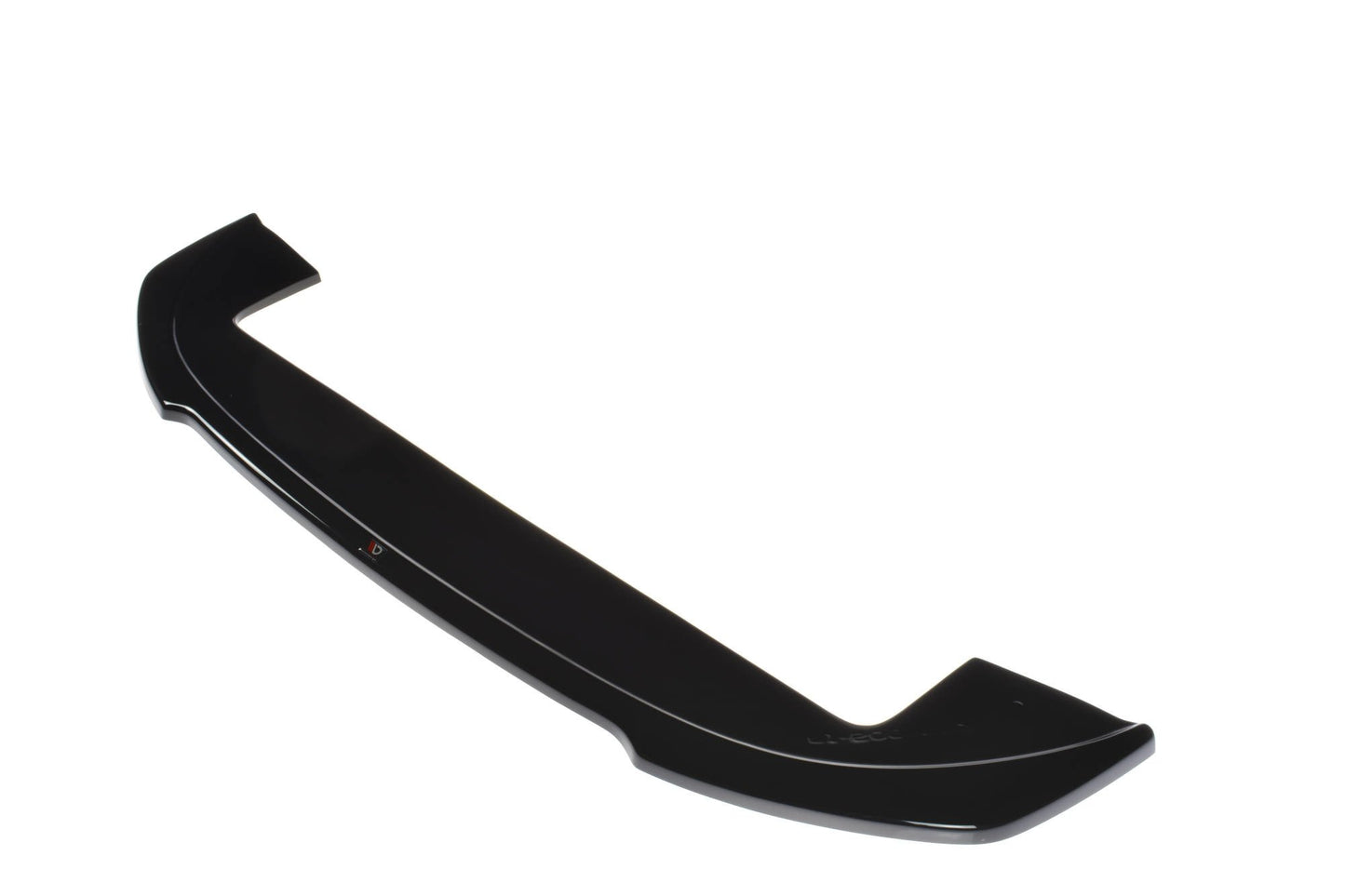 Front Ansatz V.2 für FIAT 500 HATCHBACK vor Facelift schwarz Hochglanz