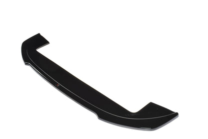 Front Ansatz V.2 für FIAT 500 HATCHBACK vor Facelift schwarz Hochglanz