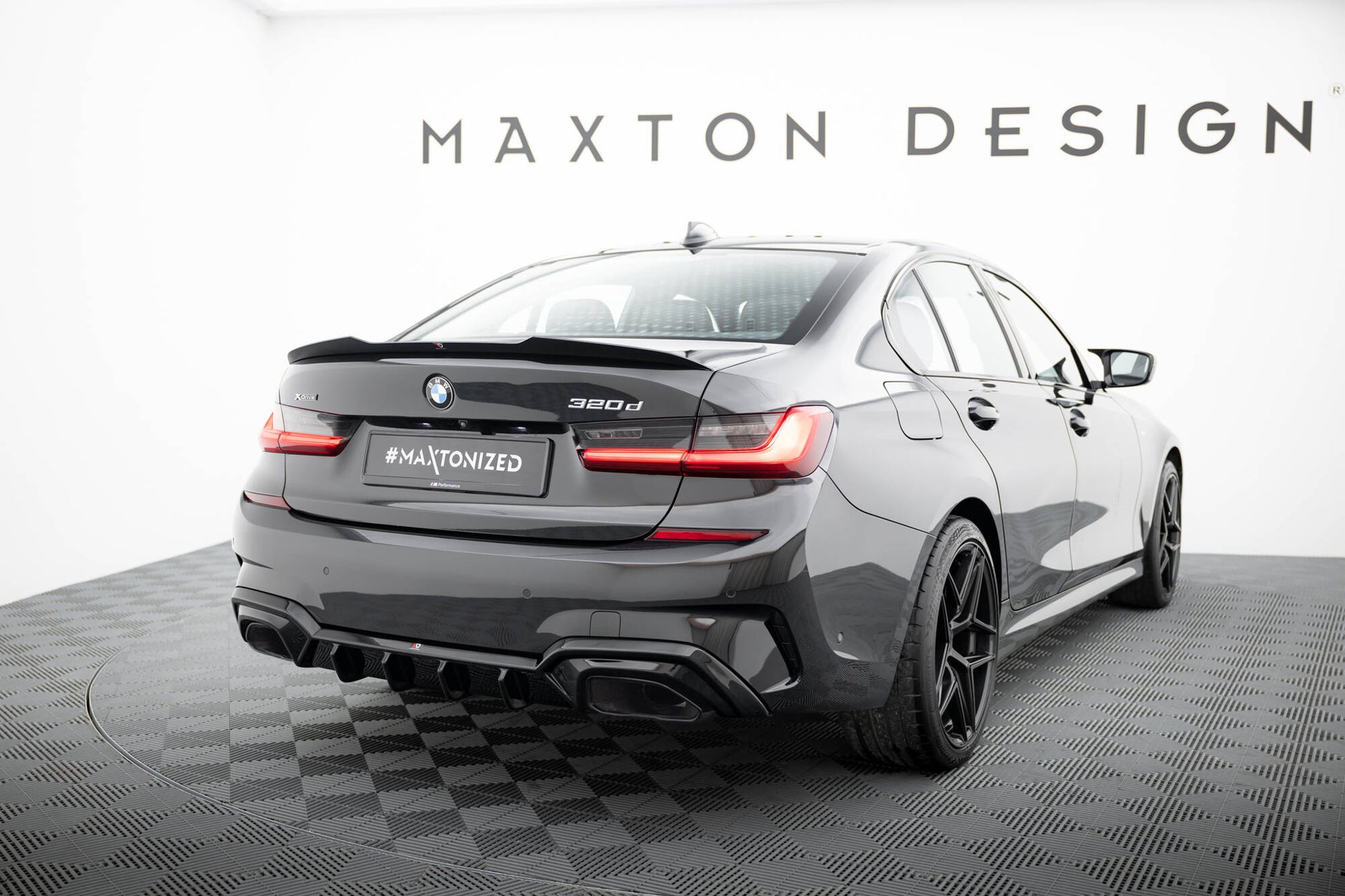 Diffusor Heck Ansatz für BMW M340i G20 / G21
