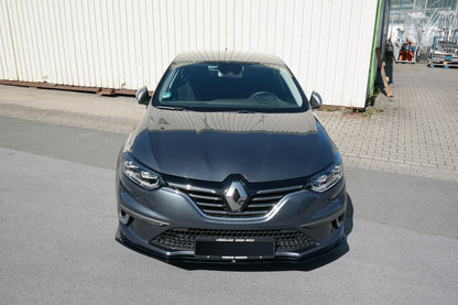 Front Ansatz für Renault Megane Mk.4 GT-Line schwarz Hochglanz