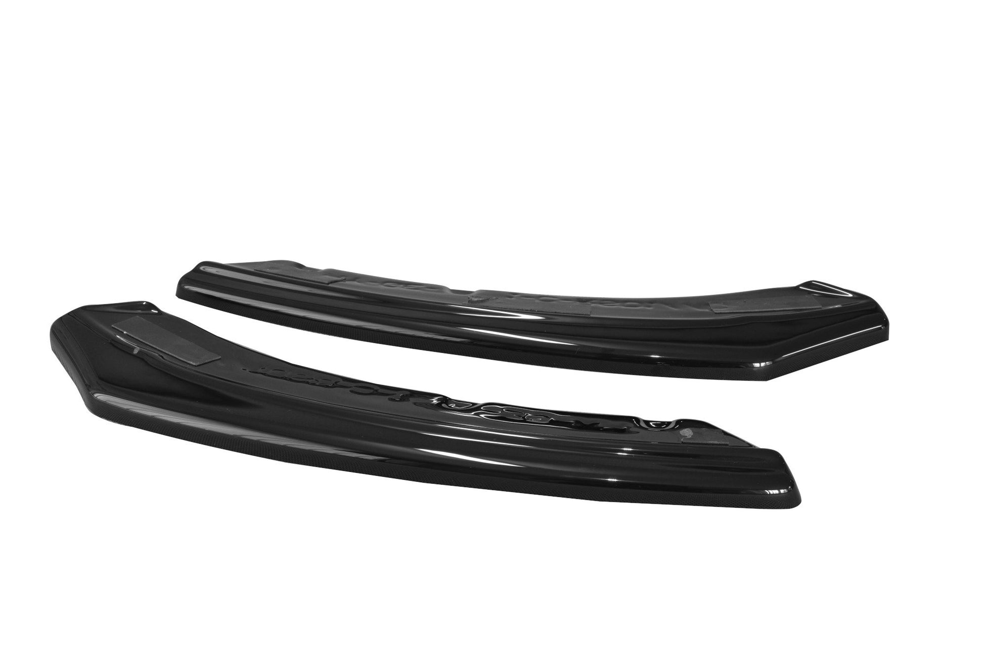Heck Ansatz Flaps Diffusor für HYUNDAI GENESIS COUPÉ MK.1 schwarz Hochglanz