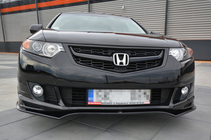 Front Ansatz für HONDA ACCORD MK.8 TYPE-S CU-Serie vor Facelift SEDAN Carbon Look