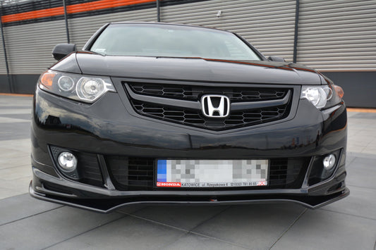 Front Ansatz für HONDA ACCORD MK.8 TYPE-S CU-Serie vor Facelift SEDAN Carbon Look