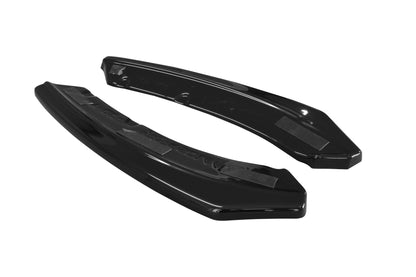 Heck Ansatz Flaps Diffusor für HYUNDAI GENESIS COUPÉ MK.1 schwarz Hochglanz