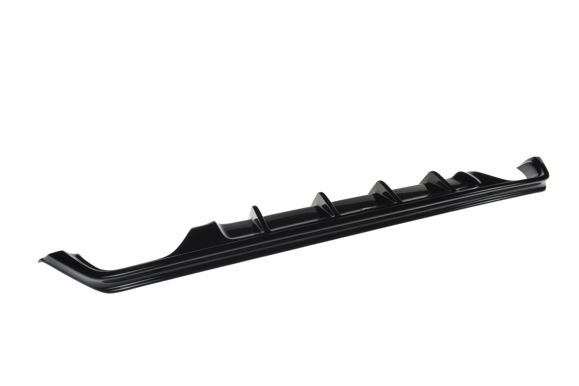 Diffusor Heck Ansatz für Ford Focus Hatchabck ST-Line schwarz Hochglanz
