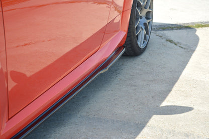 Seitenschweller Ansatz für Audi TT RS 8S  schwarz Hochglanz