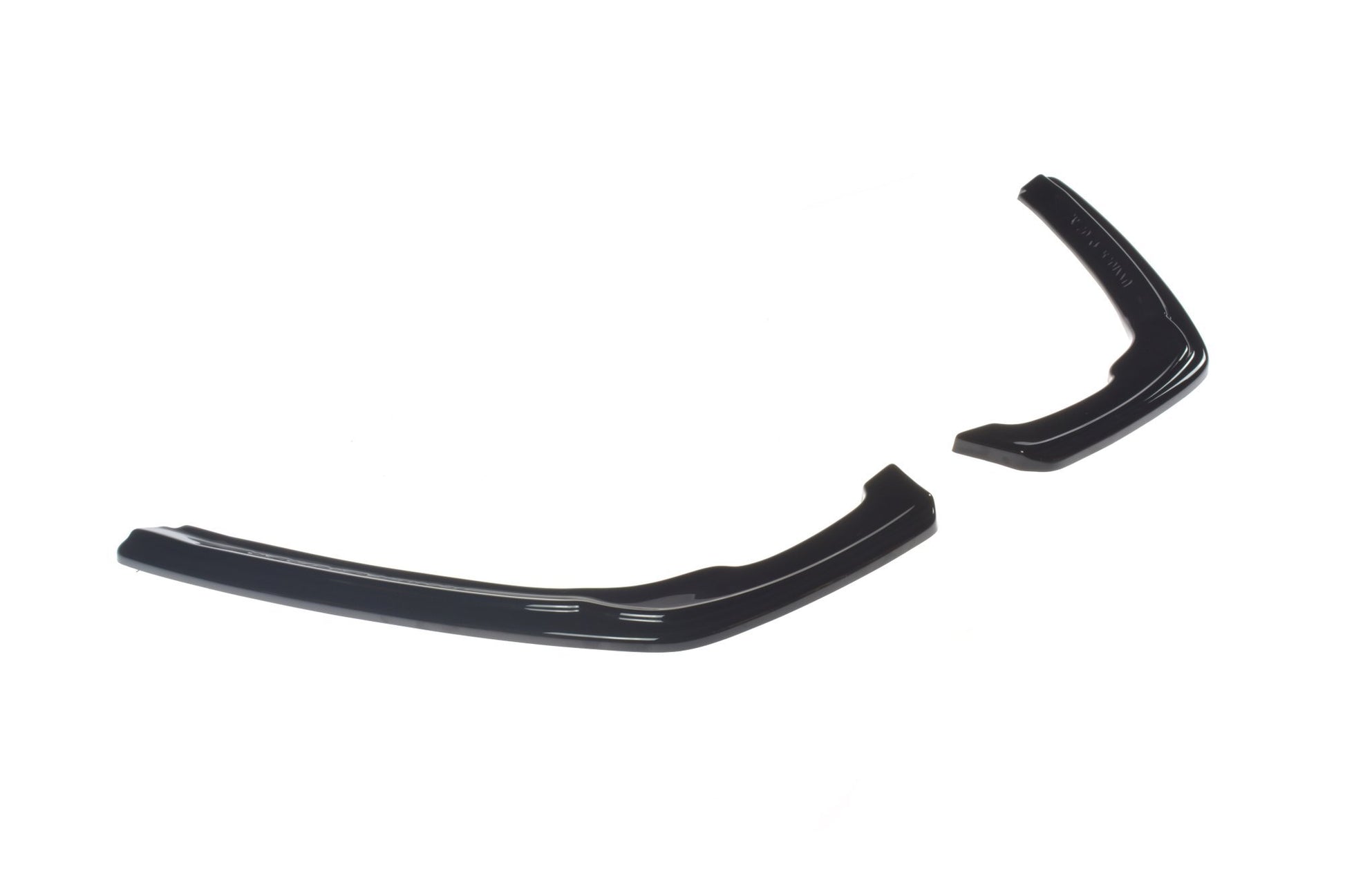Heck Ansatz Flaps Diffusor für Skoda Superb Mk3 FL Hatchback / Kombi schwarz matt
