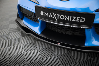 Front Ansatz V.2 für Toyota Supra Mk5 schwarz Hochglanz