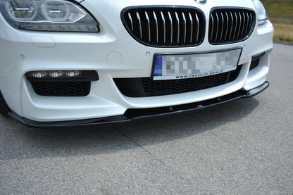 Front Ansatz für BMW 6er Gran Coupé M Paket schwarz Hochglanz