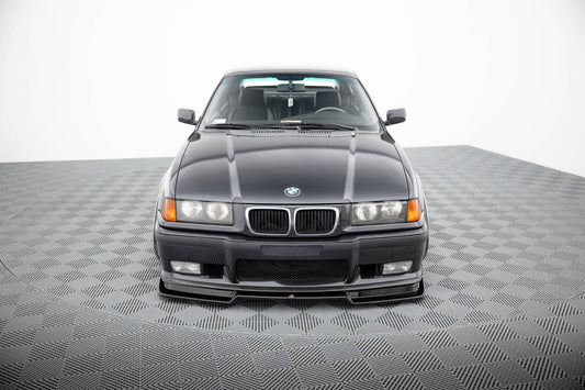 Front Ansatz V.2 für BMW M3 / 3 M-Paket E36 Coupe schwarz Hochglanz
