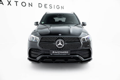Front Ansatz für Mercedes-AMG / AMG-Line GLE SUV W167 schwarz Hochglanz