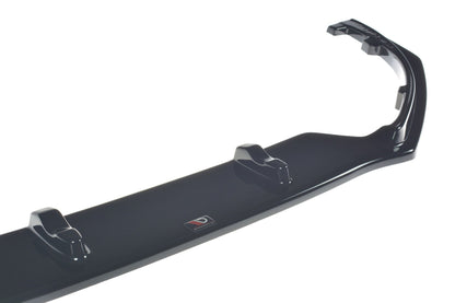 Front Ansatz V.1 für Renault Megane IV RS schwarz Hochglanz