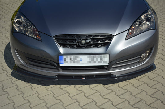 Front Ansatz für HYUNDAI GENESIS COUPÉ MK.1  schwarz Hochglanz