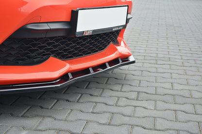 Front Ansatz V.3 für Toyota GT86 Facelift  schwarz Hochglanz
