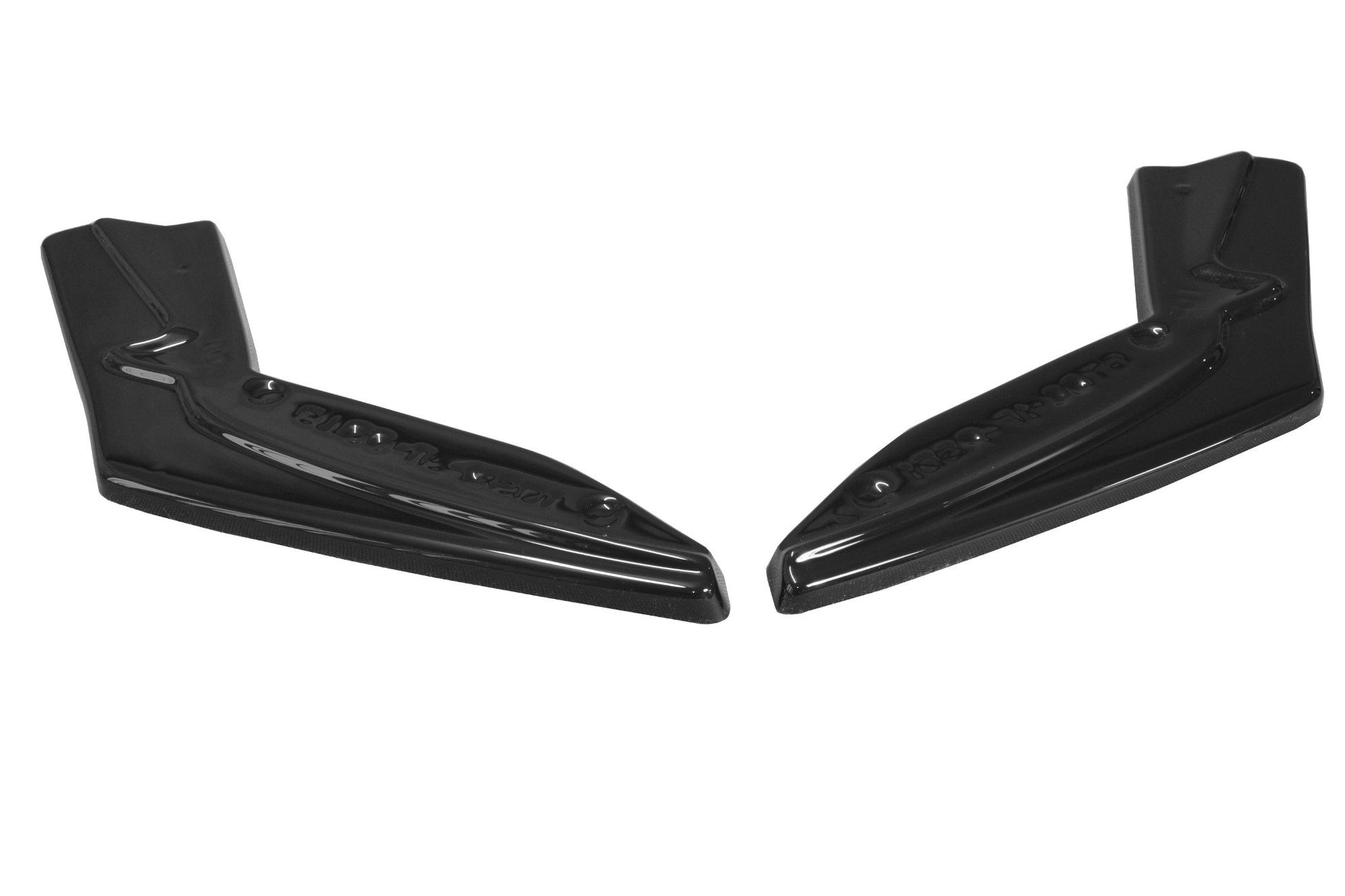 Heck Ansatz Flaps Diffusor V.1 für Toyota GT86 Facelift  schwarz Hochglanz