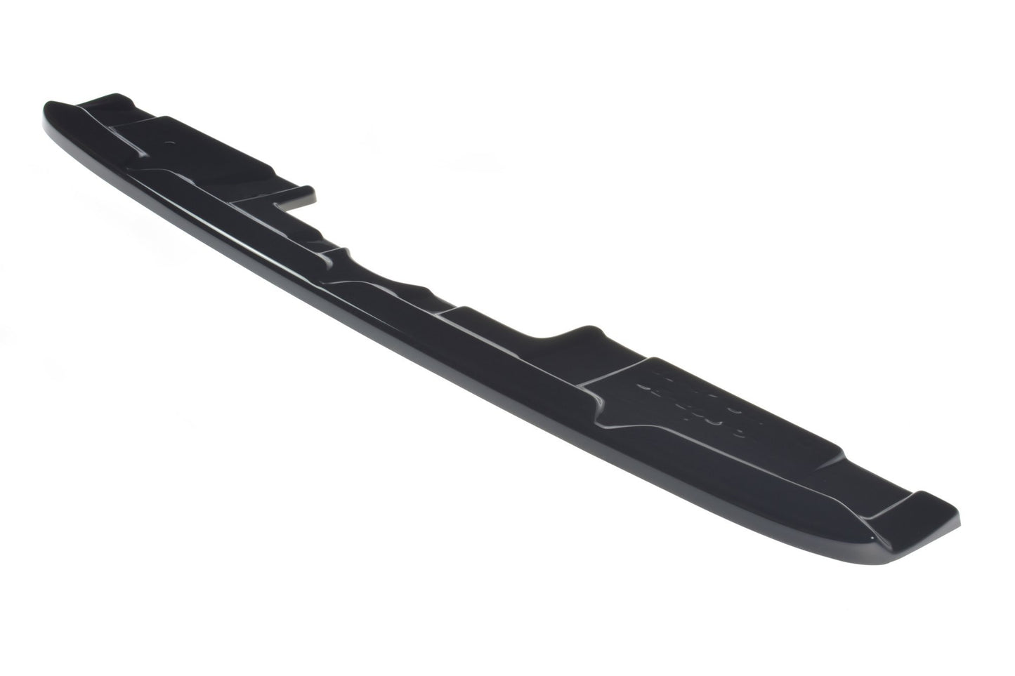 Mittlerer Diffusor Heck Ansatz für(ohne vertikale balken)  Peugeot 508 SW Mk2 schwarz matt
