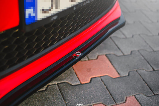 Front Ansatz V.2 für VW Polo GTI Mk5  schwarz Hochglanz