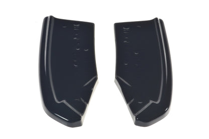 Heck Ansatz Flaps Diffusor für BMW X3 F25 M-Paket Facelift  schwarz matt