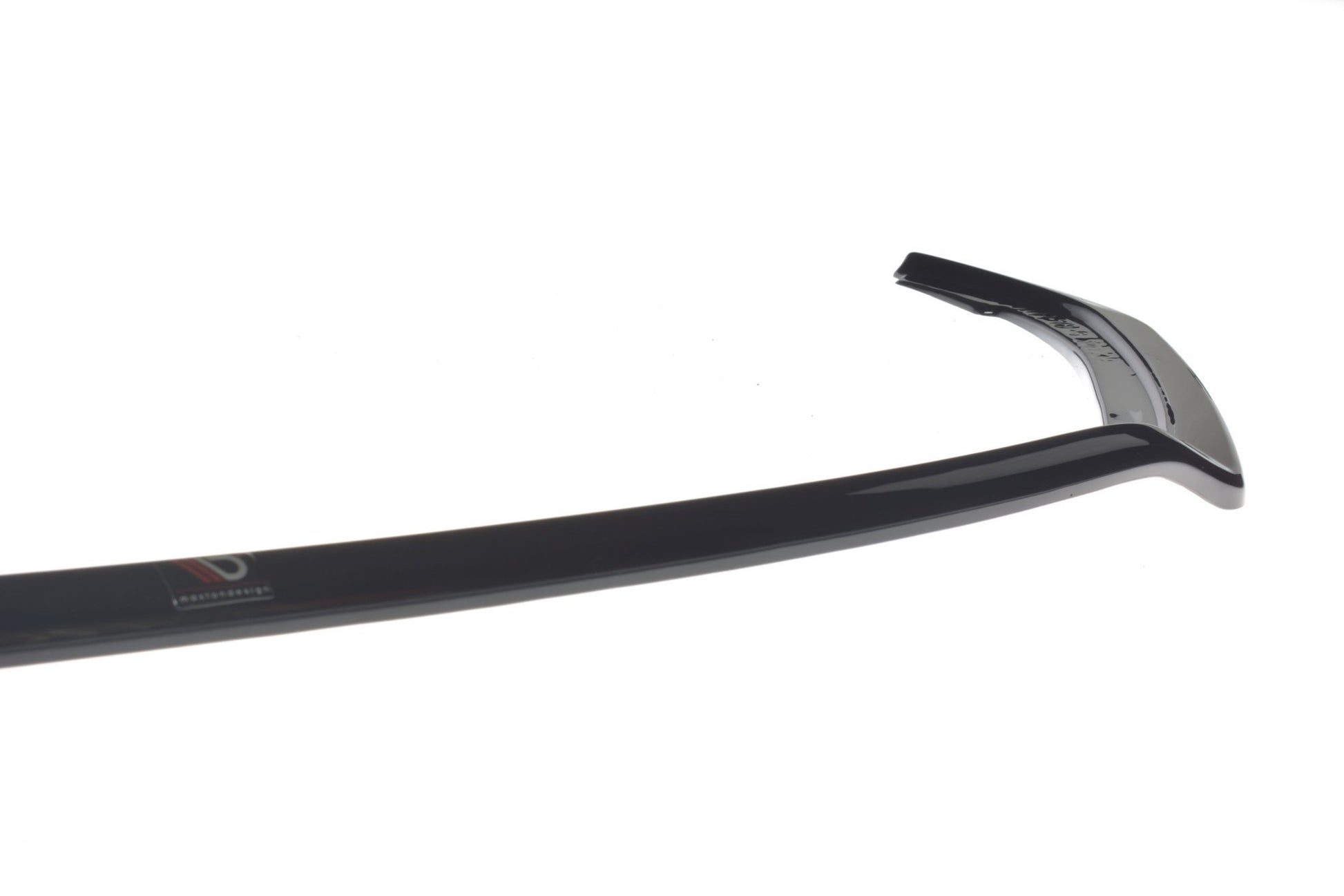 Front Ansatz V.1 für Peugeot 508 GT Mk2 schwarz Hochglanz
