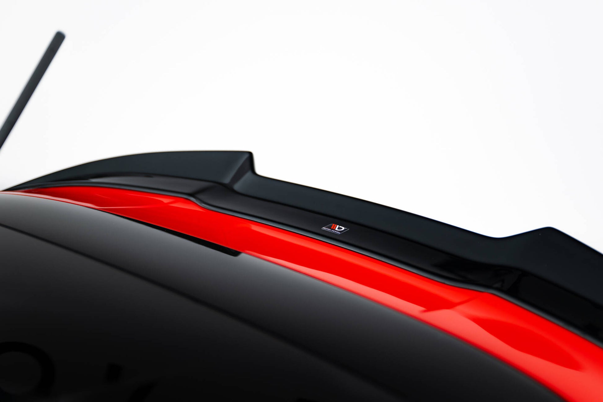 Spoiler CAP V.1 für Ford Fiesta Mk8 ST / ST-Line schwarz Hochglanz